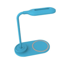 Load image into Gallery viewer, 10W QI Quick Wireless Charging LED Desk Lamp Flexible Touch Dimmable Eye Protect Reading Table Light Bedroom Office Table Lamp Decorative Table Lamp Cute Study Lamps for Bedroom Décor
