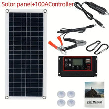 Load image into Gallery viewer, 10W Solar Panel 18V Solar Cell 60A&amp;100A Controller Solar Panels
