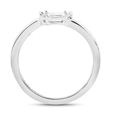 Load image into Gallery viewer, 0.33 Carat Genuine White Diamond 18K White Gold Ring (F-G Color, VVS-VS Clarity)
