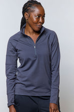 Load image into Gallery viewer, Foudy Mid-Weight Long Sleeve ½ Zip Top
