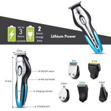 Load image into Gallery viewer, 11-in-1 Professional Fast Charging Hair Clipper Haircut Shaver Wireless
