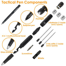 Load image into Gallery viewer, 11-in-1 Tactical Pen Gear Set
