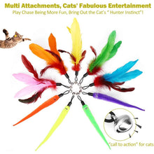 Load image into Gallery viewer, 11-Pack: Interactive Cat Toy Wand
