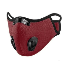 Load image into Gallery viewer, 11-Piece Set: Breathable Bacteria-Proof Sport Face Mask with Activated Carbon PM 2.5

