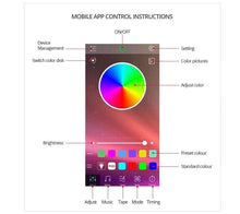 Load image into Gallery viewer, 110V 220V Bluetooth E27 RGBW LED Bulb Lights 5W 10W 15W RGB Lampada Changeable Colorful RGBWW LED Lamp With Remote+Memory Mode  Smart Light Bulbs, RGBCW Color Changing Light Bulb Dimmable, 7W A19 led Bulb 60W Equivalent, Smart Bulbs That Work
