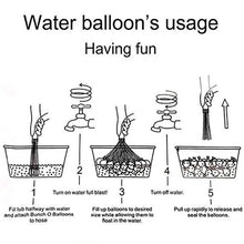 Load image into Gallery viewer, 111-Pieces: Quick Filling Water Balloon Bombs
