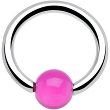 Load image into Gallery viewer, 14G MAGENTA MAGIC BCR Captive Ring
