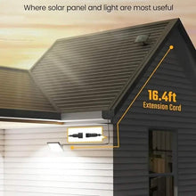 Load image into Gallery viewer, 113 LED Cool White Floodlights Solar Motion Sensor Lights

