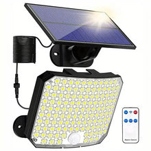 Load image into Gallery viewer, 118 LED Solar Motion Sensor Flood Lights with Remote Control
