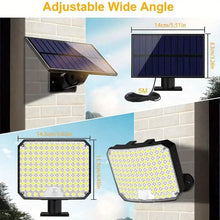 Load image into Gallery viewer, 118 LED Solar Motion Sensor Flood Lights with Remote Control
