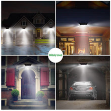 Load image into Gallery viewer, 118 LEDs Solar Wall Light Outdoor Motion Sensor Lamp
