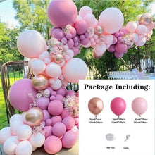 Load image into Gallery viewer, 119 Pcs Peach Pink  Rose Gold Latex Balloons For Wedding Birthday Valentine's Day Party Decorations Office Parties Baby Showers Girl Birthday Party Ballon Decoration IN Modern Style
