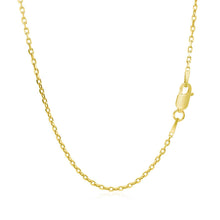 Load image into Gallery viewer, 14k Yellow Gold Diamond Cut Cable Link Chain (1.50 mm)
