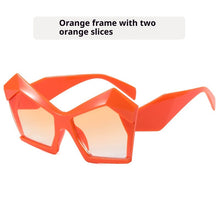 Load image into Gallery viewer, Oversized Square Cateye Polarized Sunglasses Big Trendy Style Fashionable Personality Big Frame Sunglasses New Fashionable &amp; Popular Street Style Sunglasses For Women
