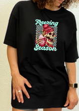 Load image into Gallery viewer, Freezing Season Unisex Bamboo Viscose/Organic Cotton Short Sleeve Graphic T-Shirt
