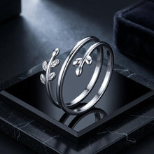 Load image into Gallery viewer, 925 Sterling Silver Oxidized Ring for Women
