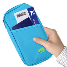 Load image into Gallery viewer, 12 Pocket Travel Passport Wallet
