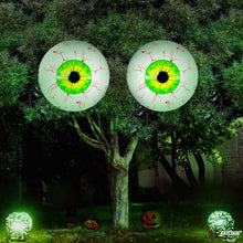 Load image into Gallery viewer, 12-Pack: 22 Inch Halloween Eyeball Balloons
