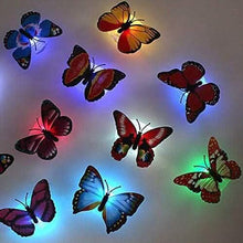 Load image into Gallery viewer, 12-Pack: LED Butterfly Decoration Night Light
