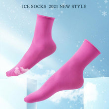 Load image into Gallery viewer, 1/2 Pairs Girls Thin Socks Pack Harajuku Cute Long Frilly Socks Casual Soft Nylon High Elastic Solid White Purple Solid Color Stylish Casual Socks For Men And Women
