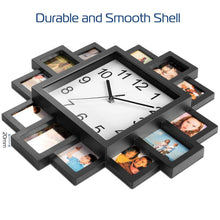 Load image into Gallery viewer, 12-Picture Display Wall Clock
