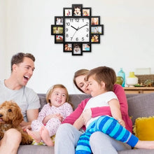 Load image into Gallery viewer, 12-Picture Display Wall Clock
