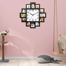 Load image into Gallery viewer, 12-Picture Display Wall Clock
