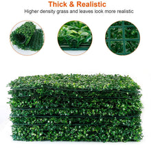 Load image into Gallery viewer, 12-Piece: Artificial Boxwood Plant Grass
