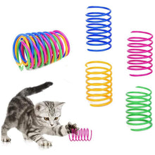 Load image into Gallery viewer, 12-Piece: Cat Coil Spring Toy
