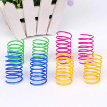 Load image into Gallery viewer, 12-Piece: Cat Coil Spring Toy
