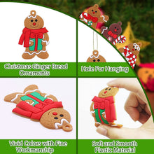 Load image into Gallery viewer, 12-Piece: Gingerbread Man Ornaments
