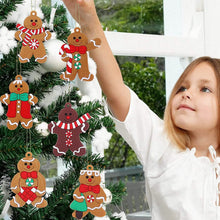 Load image into Gallery viewer, 12-Piece: Gingerbread Man Ornaments
