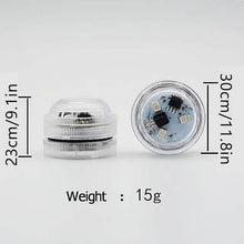 Load image into Gallery viewer, 12-Piece: LED RGB Diving Light Remote Control Decorative Light
