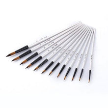 Load image into Gallery viewer, 12-Piece Set: Artist Watercolor Painting Brushes

