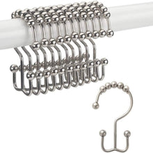 Load image into Gallery viewer, 12-Piece Set: Titanker Shower Curtain Hooks Rings
