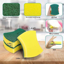 Load image into Gallery viewer, 12-Piece: Ultra-Fine Microfiber Kitchen Cleaning Sponge
