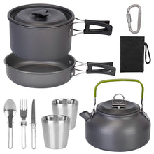 Load image into Gallery viewer, 12-Pieces: Camping Cookware Set
