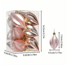 Load image into Gallery viewer, 12-Pieces: Christmas Tree Pendant Decorations
