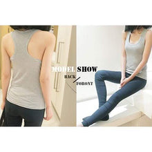 Load image into Gallery viewer, 12-Pieces: Women Ribbed Racerbacks Fitness Yoga Sleeveless Tank Top

