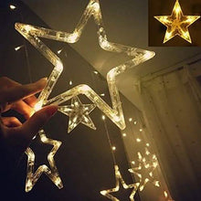 Load image into Gallery viewer, 12 Stars 138 LED Curtain String Lights
