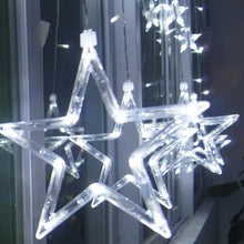 Load image into Gallery viewer, 12 Stars 138 LED Curtain String Lights
