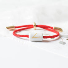 Load image into Gallery viewer, 12 Zodiac Bracelet Charm Jewelry Adjustable Braided Rope Couple Bracelets Handmade Navy String Bracelet With Metal Knot Men Women Braided Bracelets Gifts
