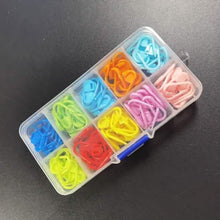 Load image into Gallery viewer, 120-Pack: Mix Color Plastic Knitting Tools Locking Stitch Markers Crochet
