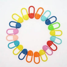 Load image into Gallery viewer, 120-Pack: Mix Color Plastic Knitting Tools Locking Stitch Markers Crochet
