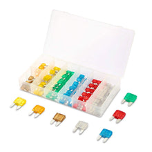 Load image into Gallery viewer, 120-Pieces: Mini Auto Blade Fuse Set
