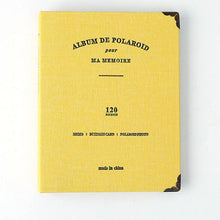 Load image into Gallery viewer, 120 Pockets PU Leather Photo Album for 3 inch Instant Polaroid Mini DIY Photo Albums Birthday Gift Family Scrapbook Albums Family Anniversary Gift For Couple
