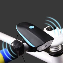 Load image into Gallery viewer, 1200mAh Rechargeable Bike Headlight with Horn
