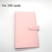 Load image into Gallery viewer, 120/240 Cards Capacity Cards  Holder Binders Albums  For 60*90mm Cards Book Sleeve Photo Albums Family Scrapbook Albums Family Anniversary Gift For Couple
