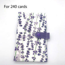 Load image into Gallery viewer, 120/240 Cards Capacity Cards  Holder Binders Albums  For 60*90mm Cards Book Sleeve Photo Albums Family Scrapbook Albums Family Anniversary Gift For Couple
