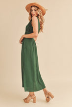 Load image into Gallery viewer, Side Slit Round Neck Sleeveless Midi Dress For Women Versatile, Chic &amp; Comfortable for Any Occasion
